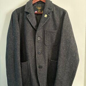 NEW. Fidelity Original USN Wool Mix Pea Coat. Sz Large.